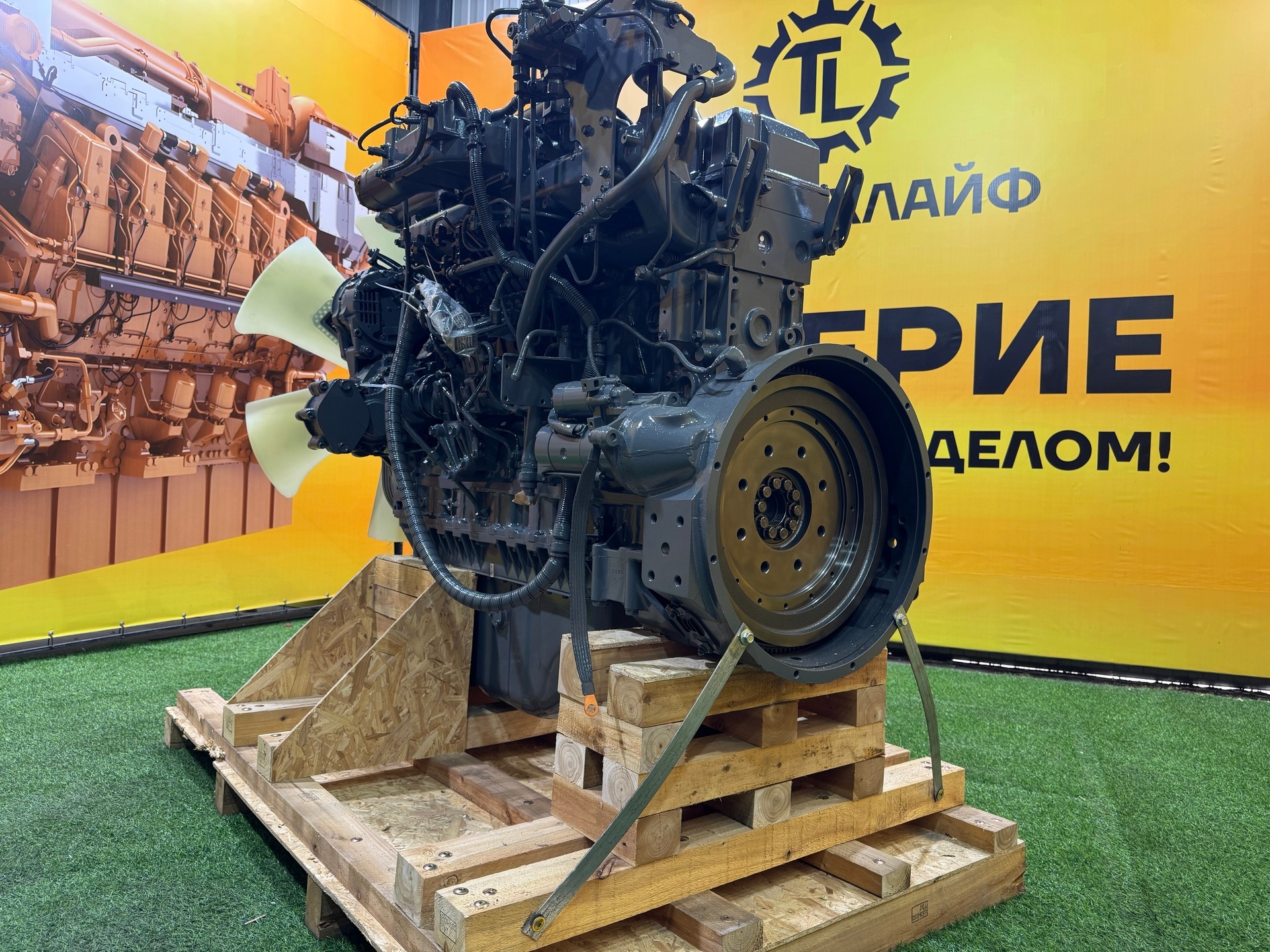 Двигатель в сборе Isuzu 6WG1 для 377 kWt