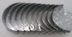 Вкладыши коренные 8PD1, 10PD1, 12PD1; MP4040K-0.25, MP198H-025, 1-11510-077-0