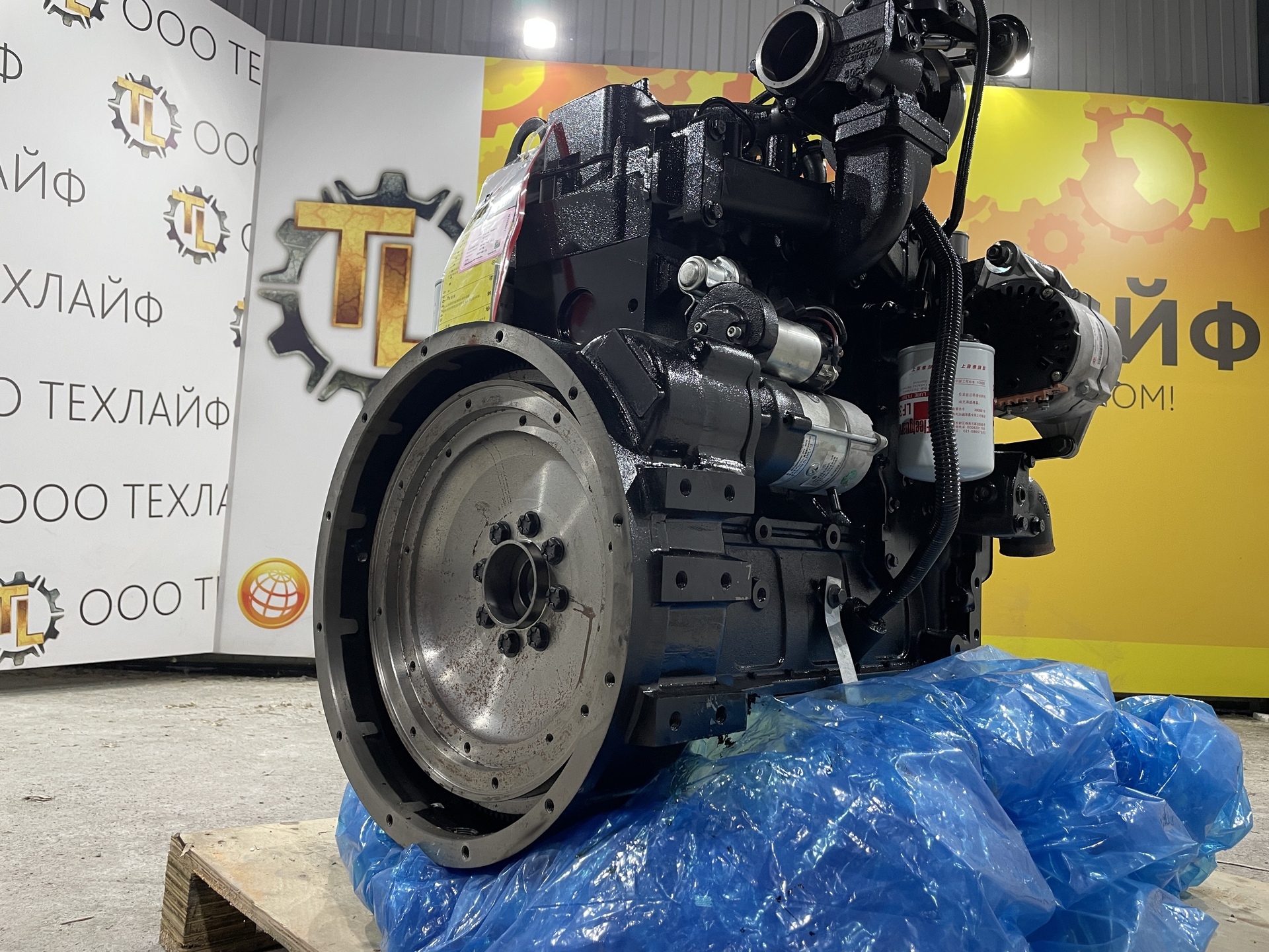 Двигатель Cummins 4BTA3.9-C125 Евро-2 на грузовую, строительную технику